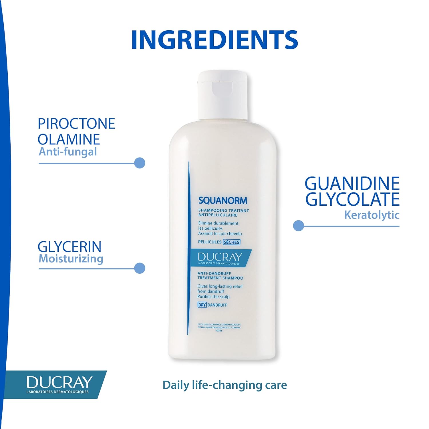Ducray Squanorm Dry Dandruff Shampoo 200 ml