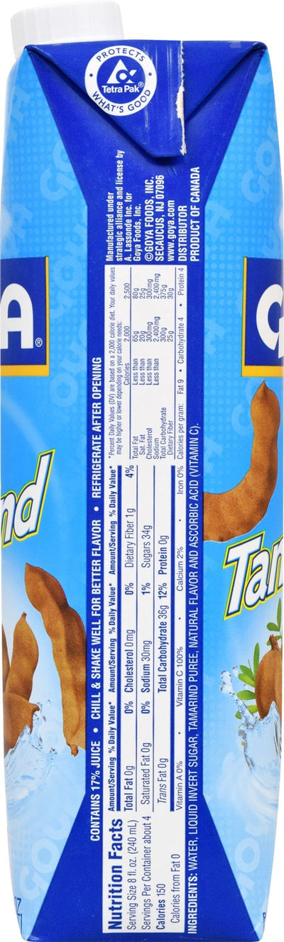 Goya Tamarind Nectar, 33.8 oz