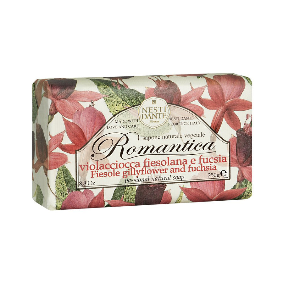 Nesti Dante Nesti dante romantica passional natural soap - fiesole gillyflower and fuchsia, 8.8oz, 8.8 Ounce