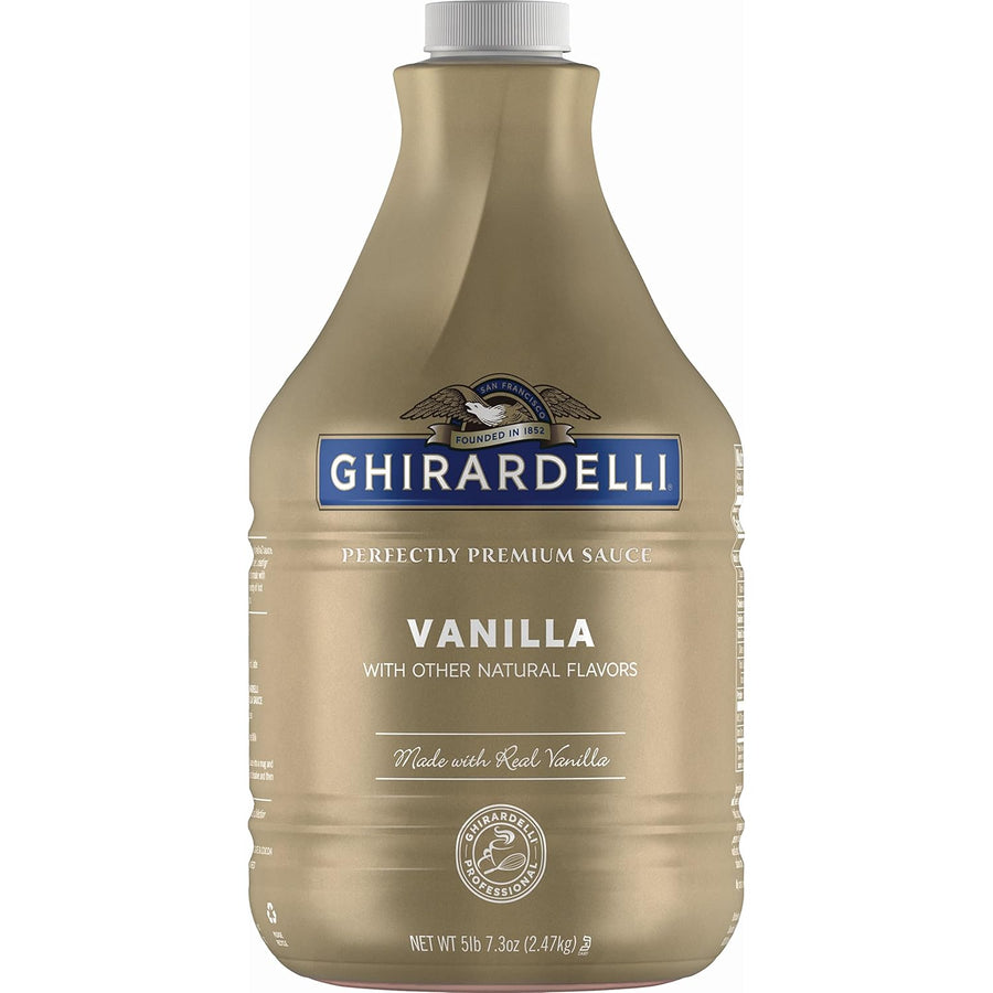 Ghirardelli Vanilla Sauce, 87.3 Ounce Bottle