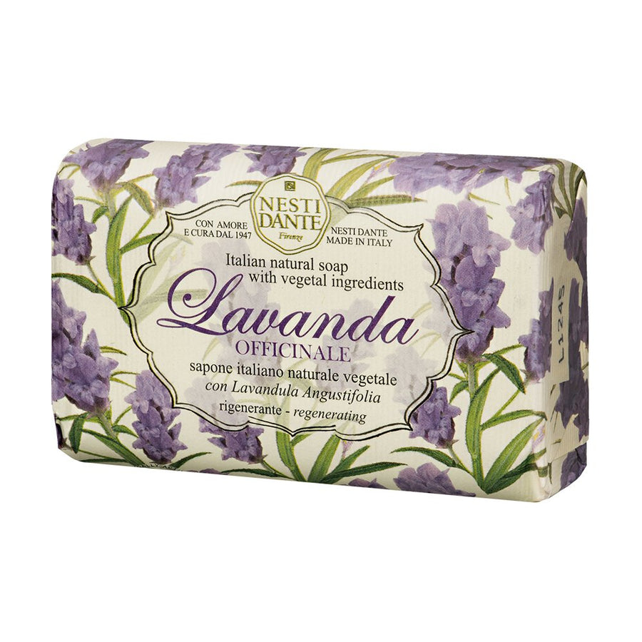 Nesti Dante Lavanda Natural Soap, Officinale, Regenerating, 5.29 Ounce