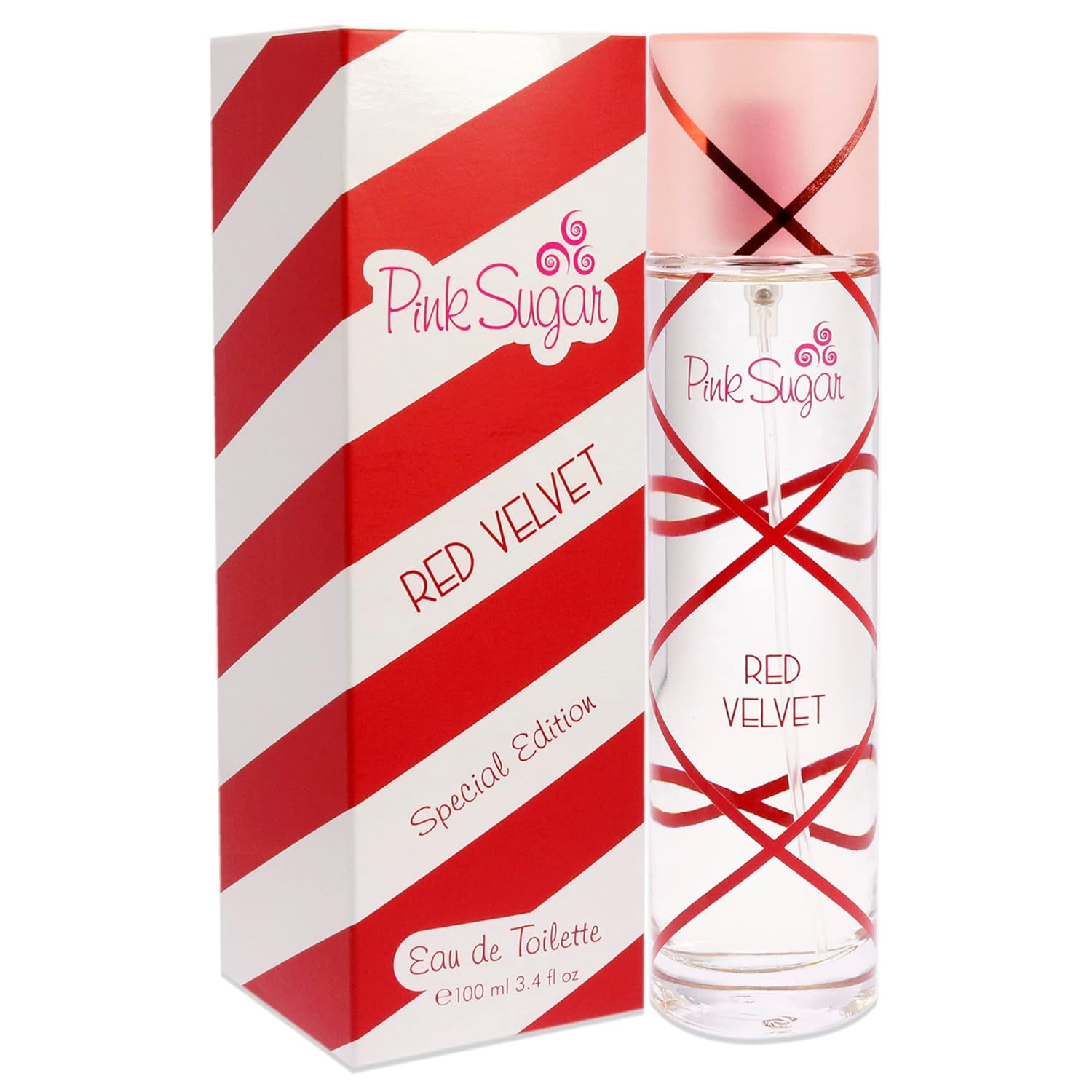 Pink Sugar Red Velvet - Eau De Toilette Perfume for Women-Strawberry Floral Caramel