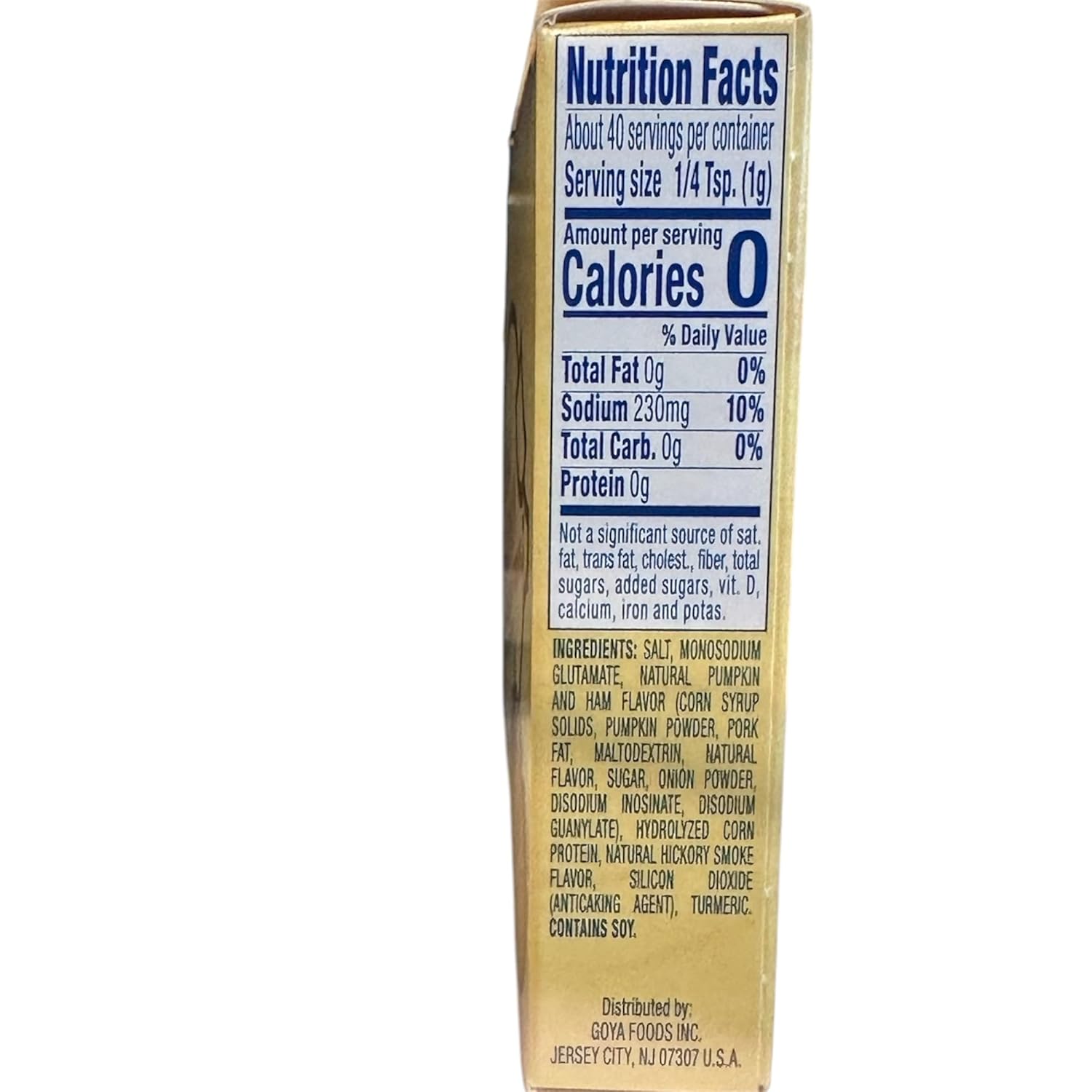 Goya Jamon con Calabaza Ham & Pumpkin 1 Pack