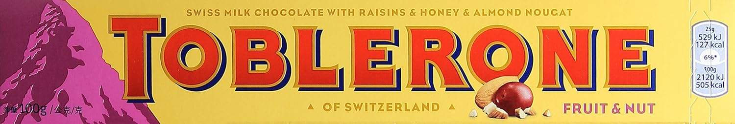 Toblerone Fruit & Nut (100g)