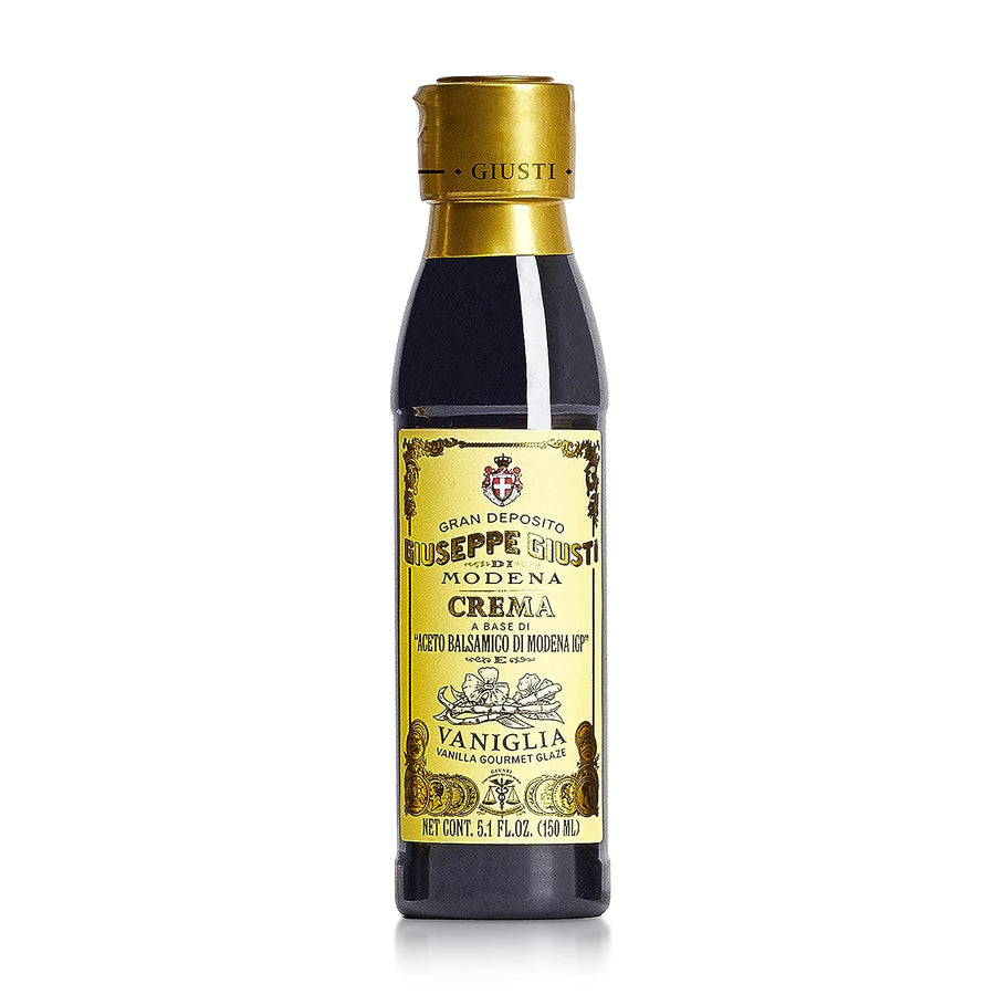 Giuseppe Giusti Crema Vanilla Balsamic Glaze of Modena - 150 ml - Pack of 1
