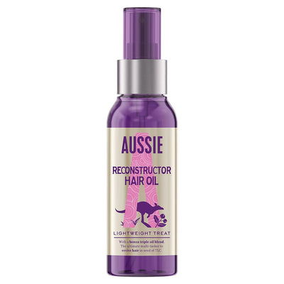 Aussie 3 Miracle Hair Oil Reconstructor with Macadamia Hair Oil for Damaged Hair 100 ml