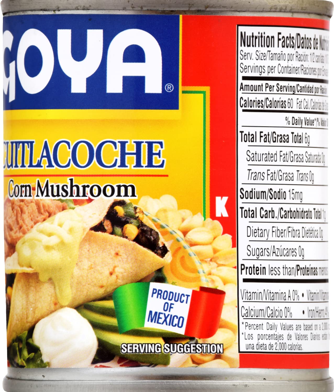 Goya Foods Cuitlacoche Corn Mushroom, 7 Oz