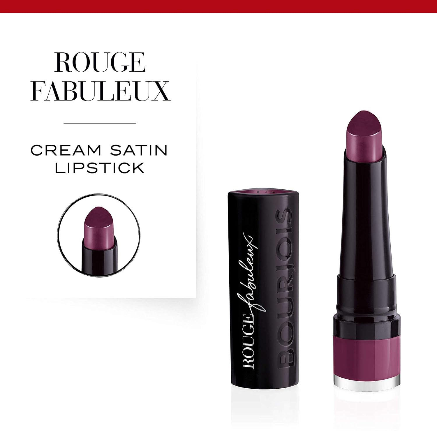 Rouge Fabuleux Lipstick #015-Plum Plum Pidou