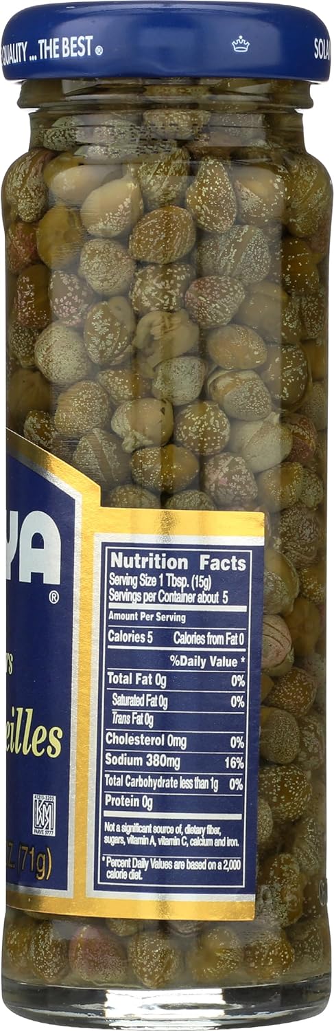 Goya, Capers Spanish Nonpareils, 2.5 Ounce