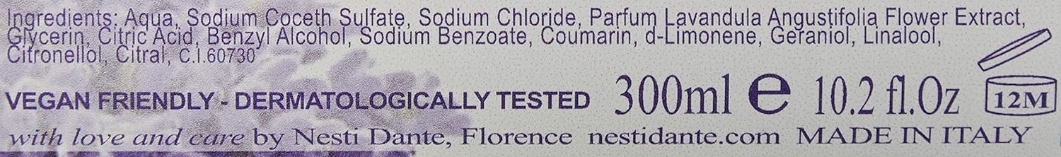 Nesti Dante dei Colli Lavanda Shower Gel, 300 ml