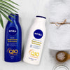 NIVEA Skin Firming Body Lotion with Q10 for Normal Skin, 400 ml Bottle, Body Lotion