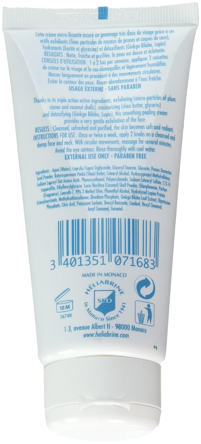 Heliabrine Oxy Defense Exfoliating Facial Cream for Dull Skin