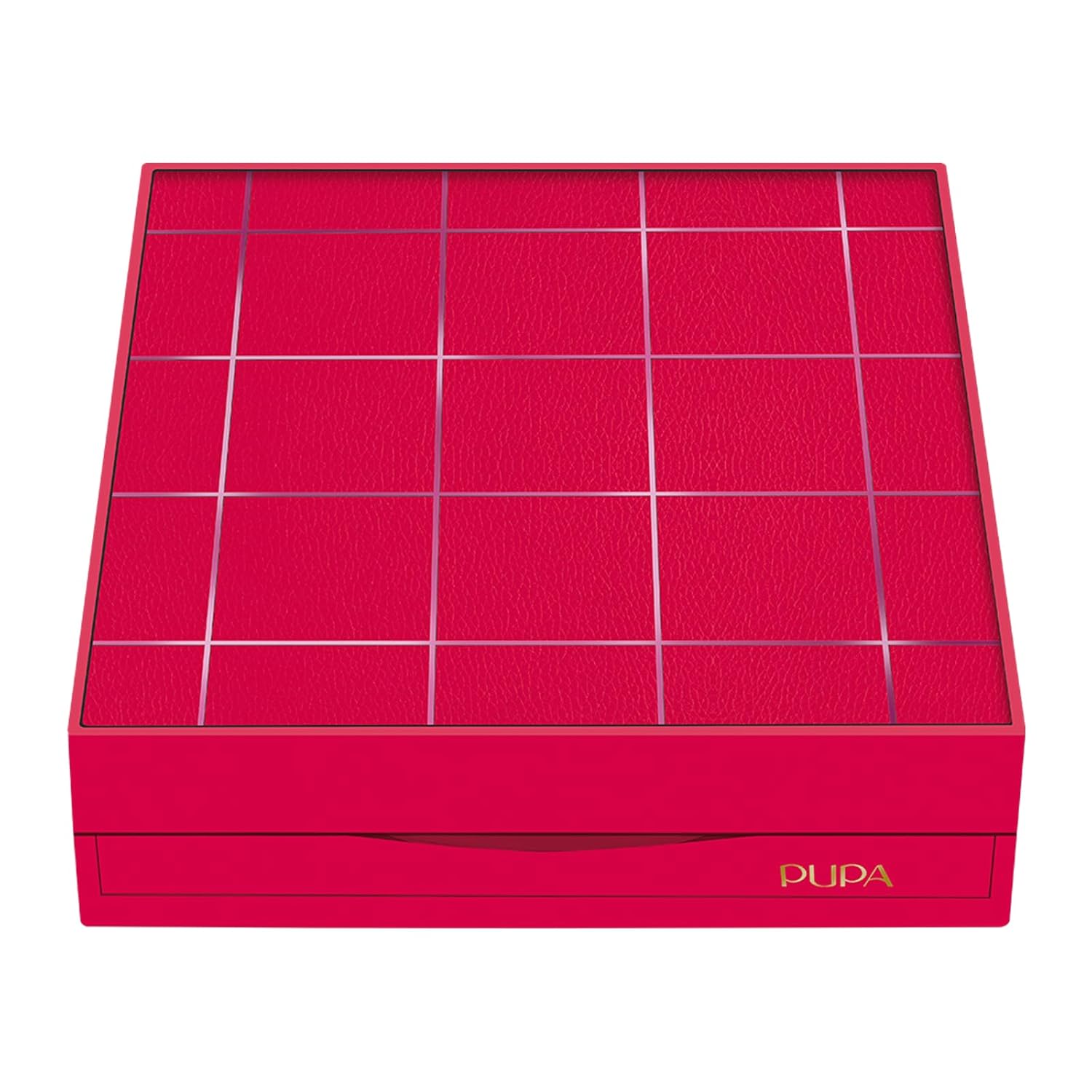 Pupa Milano Pupart M Makeup Palette, 003 Red, 0.6 oz - Makeup Kit - Blush - Concealer - Highlighter - Eyeshadow - Lip Gloss - Lip Cream - Face Makeup