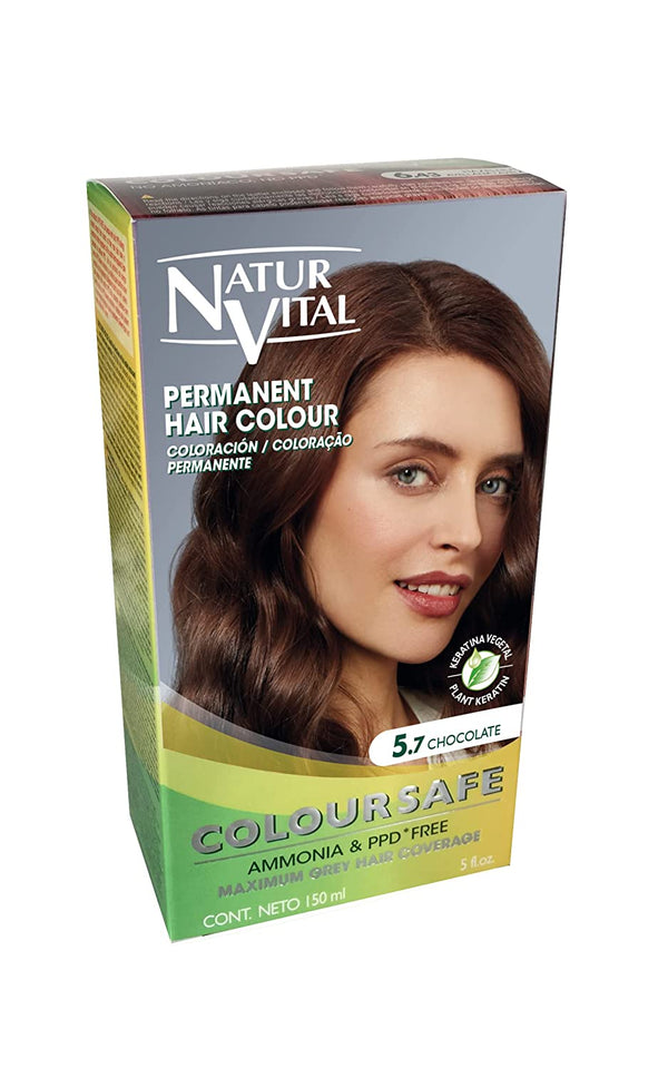 Natur Vital Coloursafe Ink Permanent 5.7 Chocolate 150 ml - Fulfillment ...