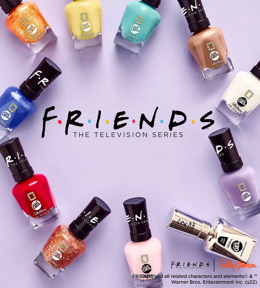 Sally Hansen Miracle Gel Friends Collection, Nail Polish, How You Bluein'?, 0.5 fl oz