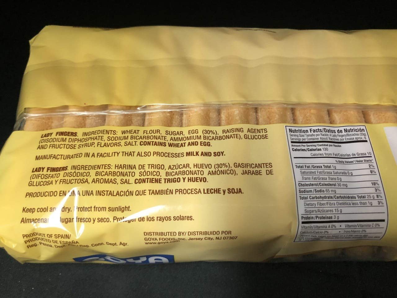 Goya Lady Fingers 7 oz