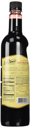 Da Vinci Red Velvet Cake Syrup, 750 ml Bottle