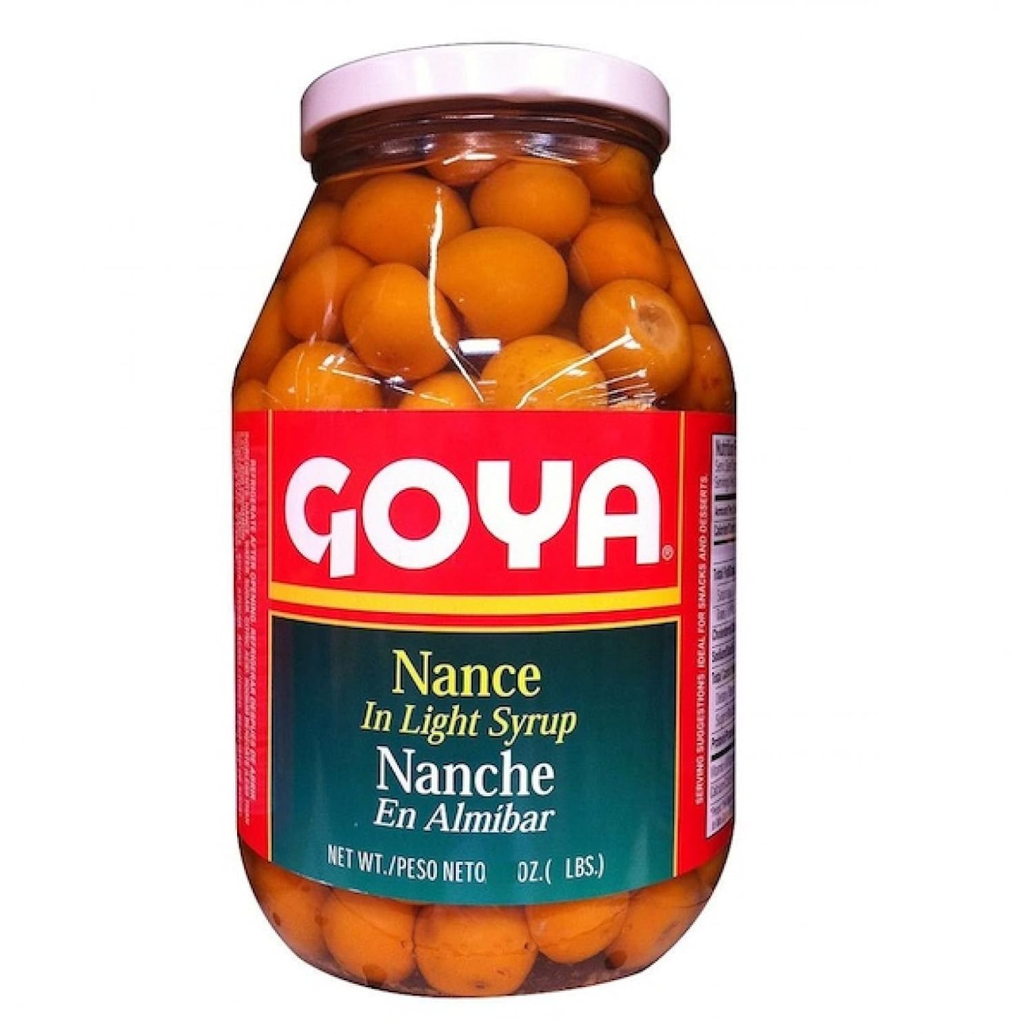 Goya Nance In Light Syrup, 32 Ounce