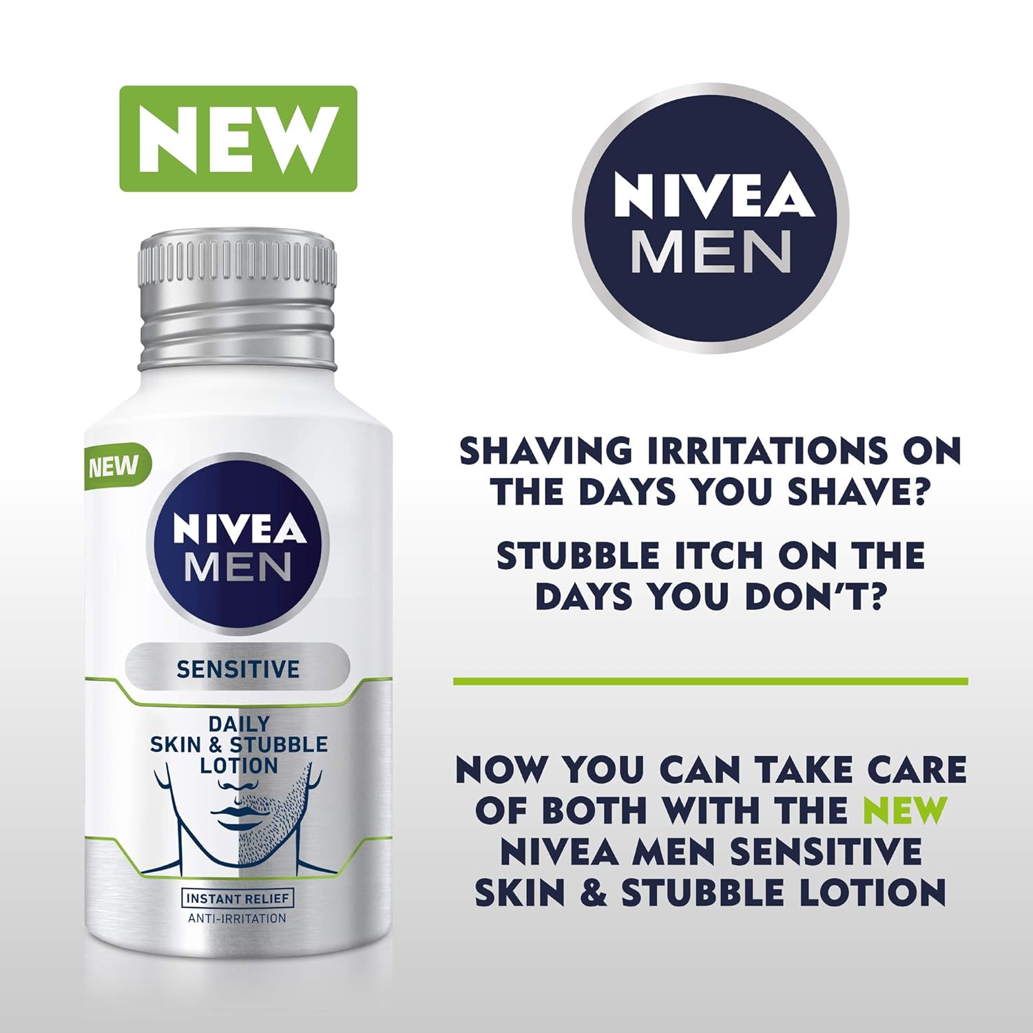 Nivea 200ml For Men Sensitive Shaving Foam