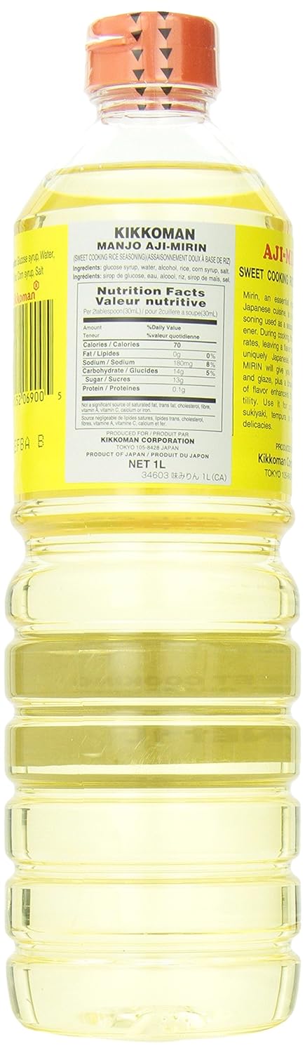 Kikkoman Manjo Aji Mirin, 33.8 fl oz