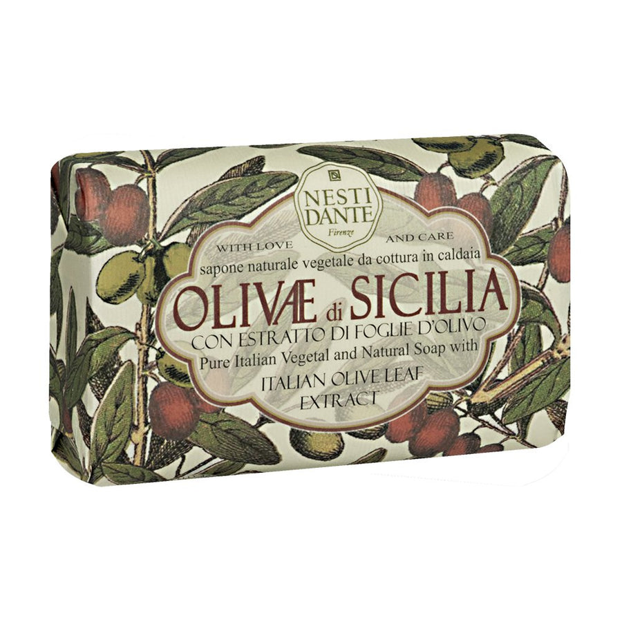 Nesti Dante Natural Soap With Italian Olive Leaf Extract - Olivae Di Sicilia 150g/3.5oz