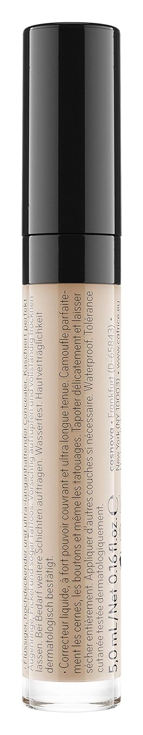 Catrice Liquid Camouflage High Coverage Concealer, Concealer Pen, Lasts 12 Hours, No.020 Light Beige, Nude for Combination Skin, for Blemished Skin, Long Lasting, Vegan, Oil-Free, Waterproof (5ml)