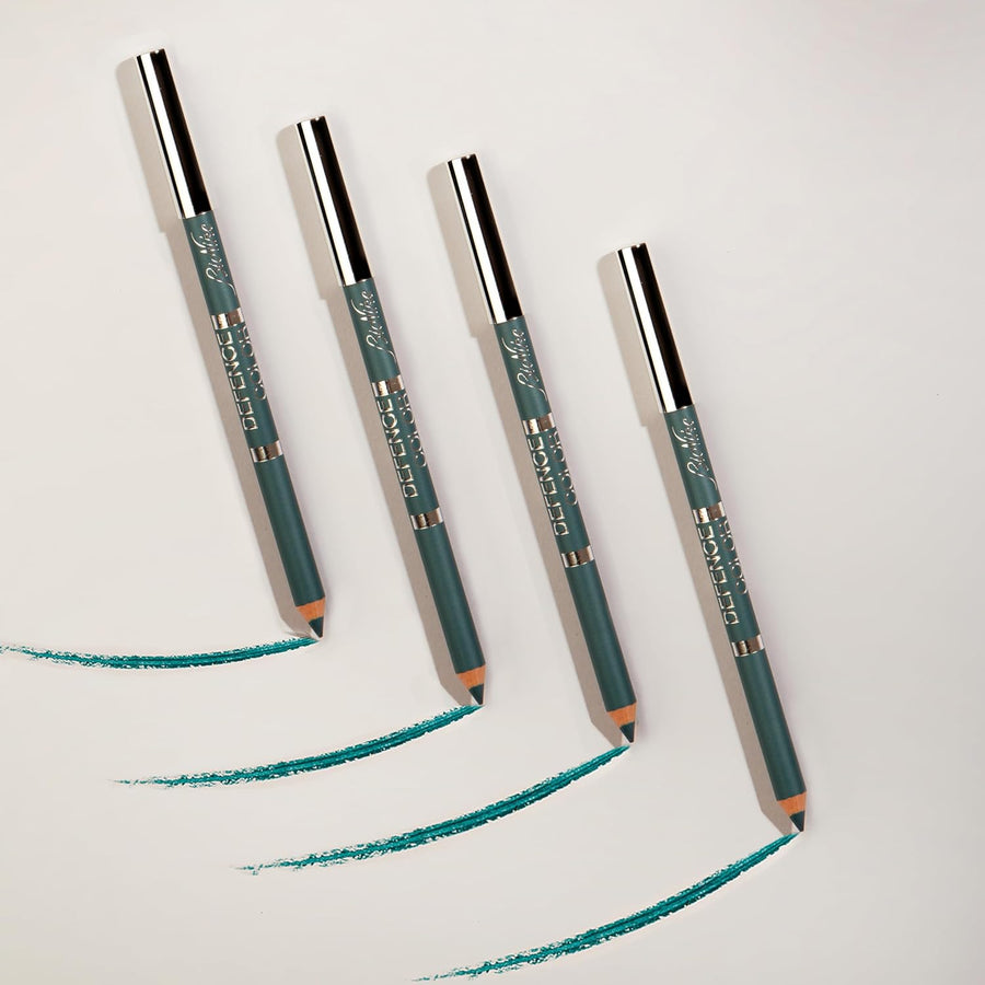 Defence Color Pencil Inside And Outside Eyes Color 102 Blue Marine