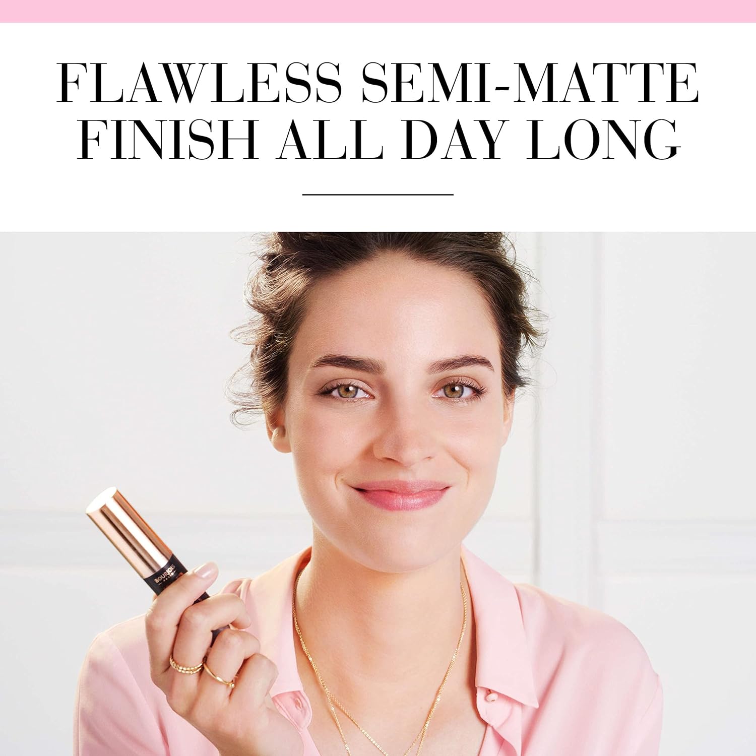 Bourjois Always Fabulous 24 Hour 2-in-1 Foundation and Concealer Stick with Blender, 310 Beige