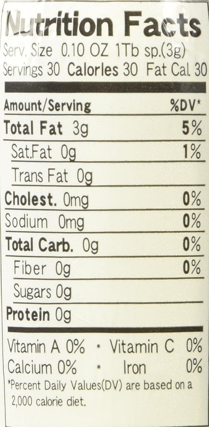 Shirakiku Cooking Vegetable Oil with Horse Radish | Rape Seed Oil, Mustard Seed Oil, and Japanese Radish Oil | Spicy Wasabi Oil Flavor | Low Carb Vegetable Oil Bottle - 3.17 Fl Oz