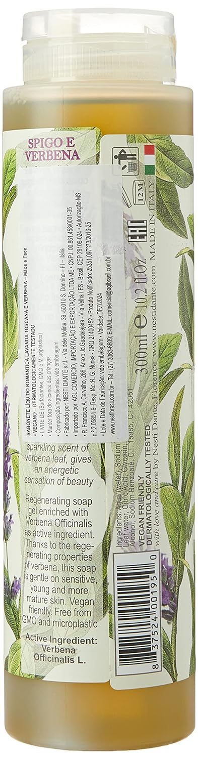 NESTI DANTE Romantica Lavender & Verbena, Bath & Shower Gel 300 ml
