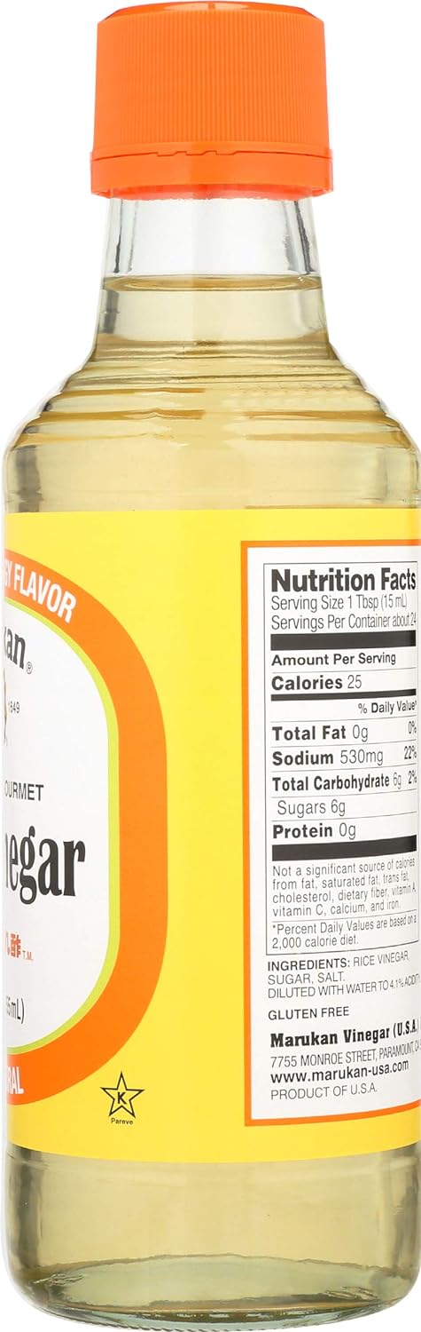 Marukan Seasoned Gourmet Rice Vinegar, 12 fl oz