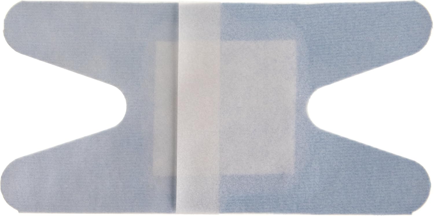 San Jamar MK0903 MANI-KARE Bandages, 1 3/4" x 3", Knuckle, Blue