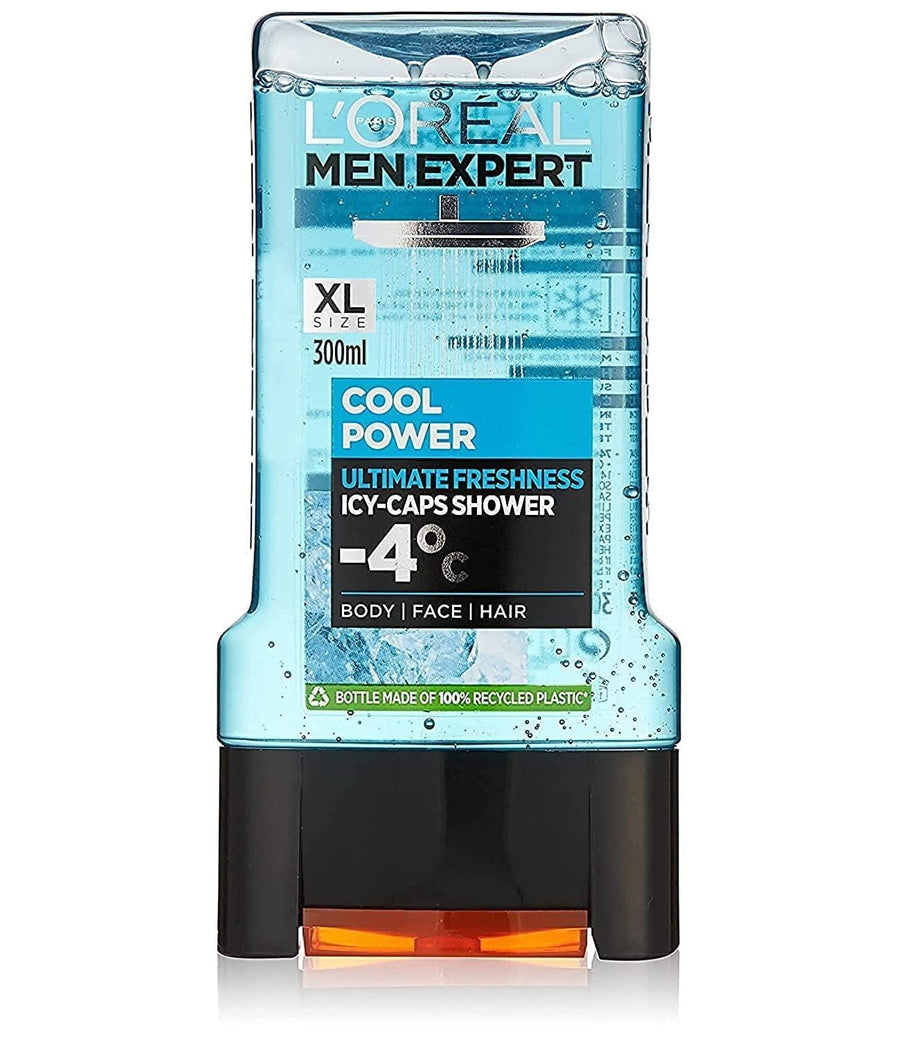 Loreal Men Expert Cool Power Icy – Caps Shower Gel 300 ml with Ayur Product in Combo