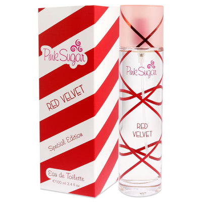 Pink Sugar Red Velvet - Eau De Toilette Perfume for Women-Strawberry Floral Caramel