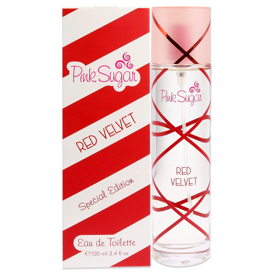 Pink Sugar Red Velvet - Eau De Toilette Perfume for Women-Strawberry Floral Caramel