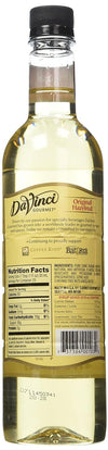 Davinci Gourmet Classic Original Hazelnut Syrup - 750 milliliter - Plastic Bottle