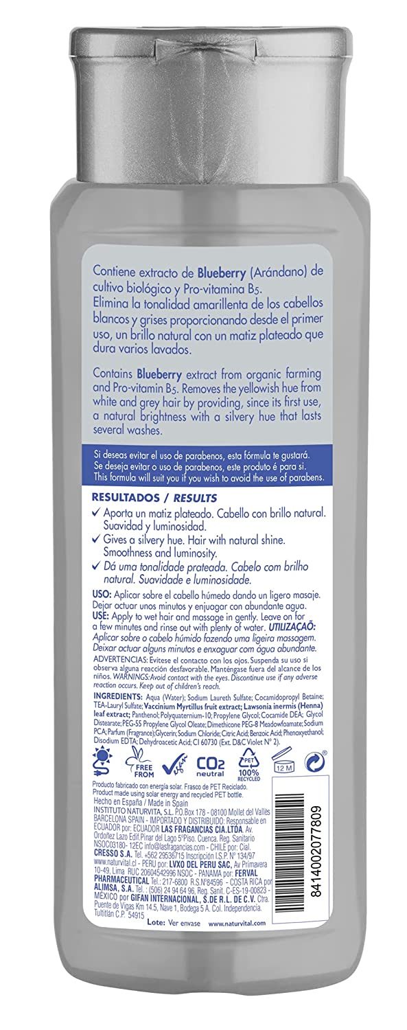 Natur Vital Shampoo Colour Reinforcement Naturaleza y Vida