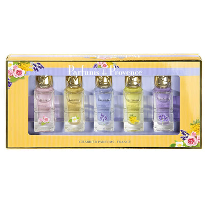 5 Eaux de Toilette Gift Box - 54 ml -1.83 FL.Oz - Made in Provence, France