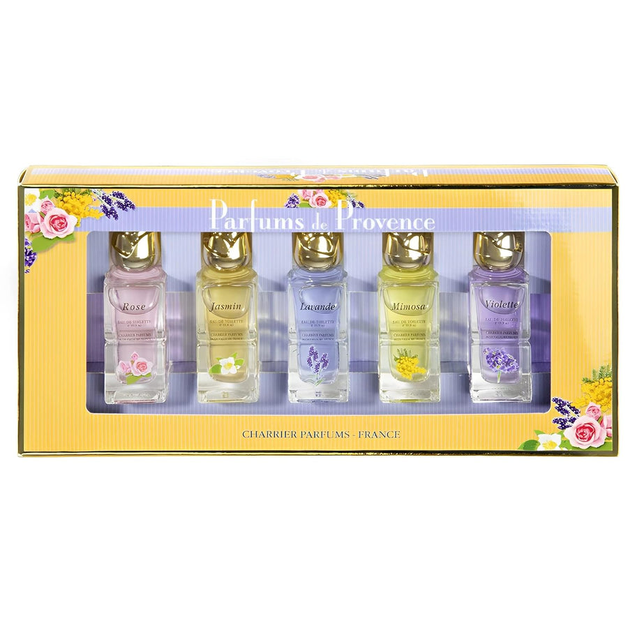 5 Eaux de Toilette Gift Box - 54 ml -1.83 FL.Oz - Made in Provence, France