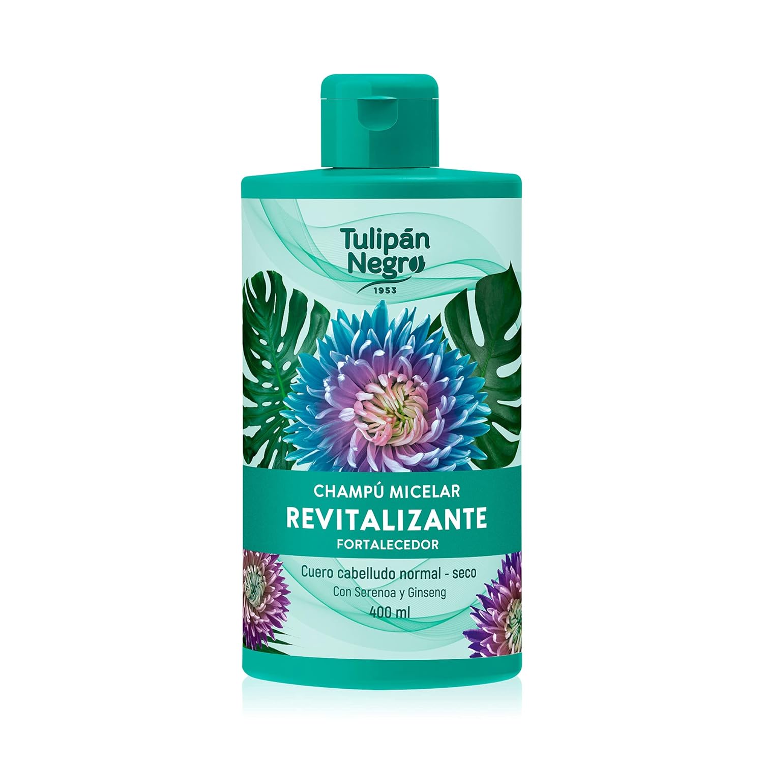 TULIPAN NEGRO Micellar shampoo Revitalizing and Strengthening With Serenoa and Ginseng 13.50 Fl Oz