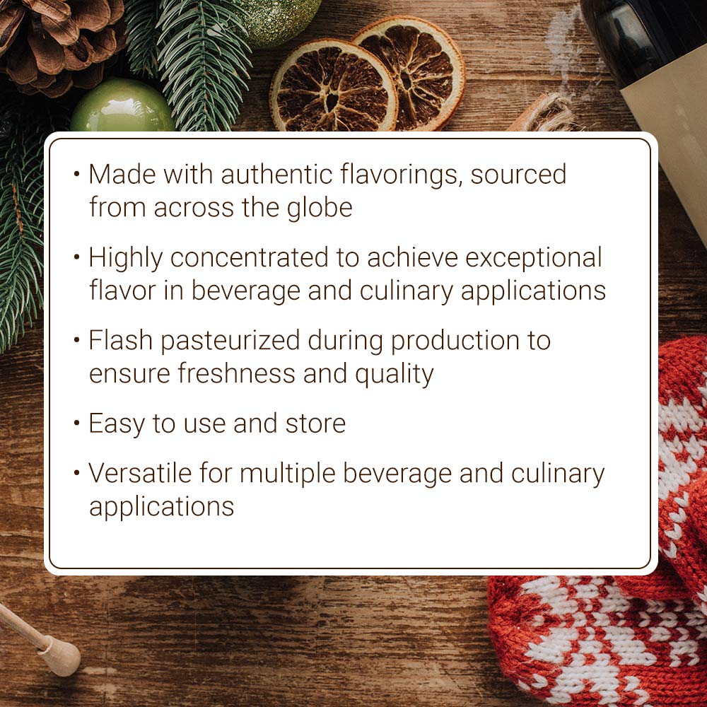 Monin - Peppermint Syrup, Cool Mint Flavored Syrup, Coffee Syrup, Natural Flavor Drink Mix, Simple Syrup for Cocoas, Mochas, Smoothies, Sodas, & More, Gluten-Free, Non-GMO, Clean Label (750 ml)