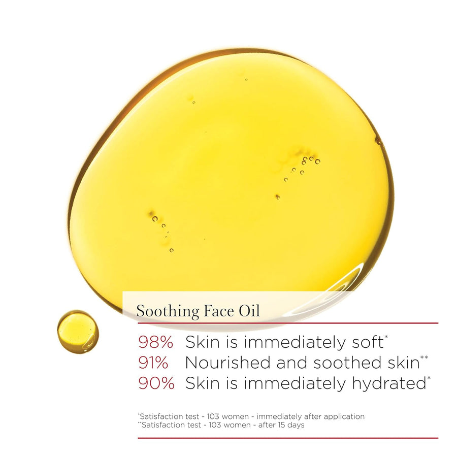 Clarins Santal Face Oil Treatment | Hydrates, Smoothes and Comforts Skin |Calms Redness and Irritations|Visibly Minimizes Fine Lines|Skin Is Immediately Soft*|100% Natural Plant Extracts|Dry Skin Type