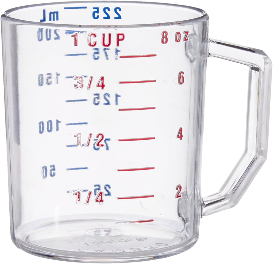 Cambro 25MCCW135 Camwear Measuring Cup 1 cup dry measure clear