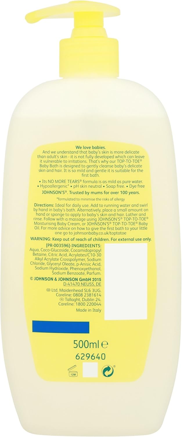 Johnson's Baby 500 Ml Top to Toe Bath by Johnson's Baby
