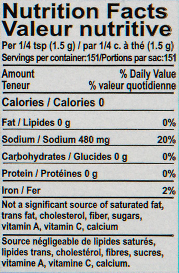Light Grey Celtic Sea Salt Shaker – Easy to Use, Large Refillable, Reusable Glass Shaker with Additive-Free, Delicious, Gluten-Free, Non-GMO Verified, Kosher and Paleo-Friendly, 8 Ounces