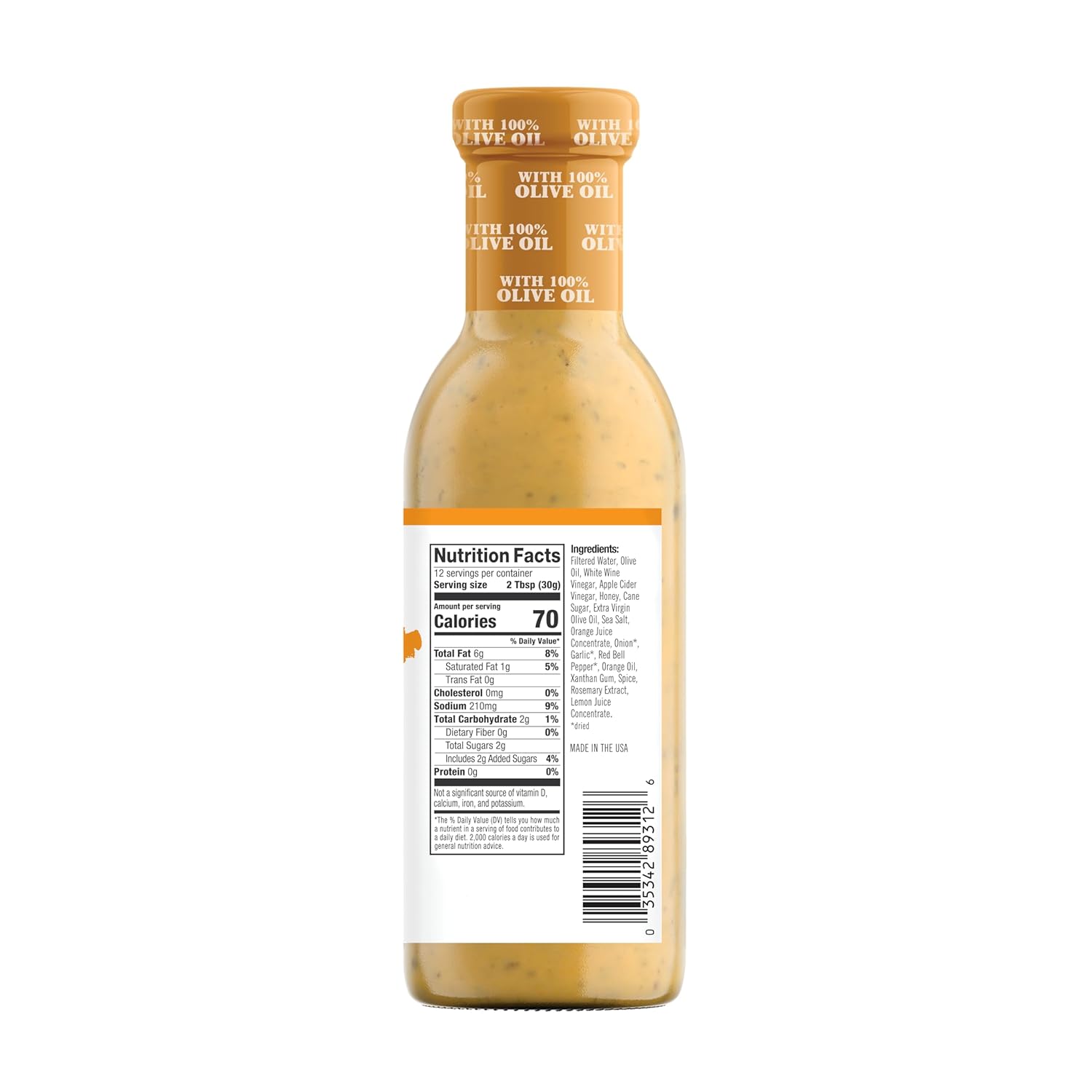 Bella Sun Luci Italian Kitchen California Vinaigrette