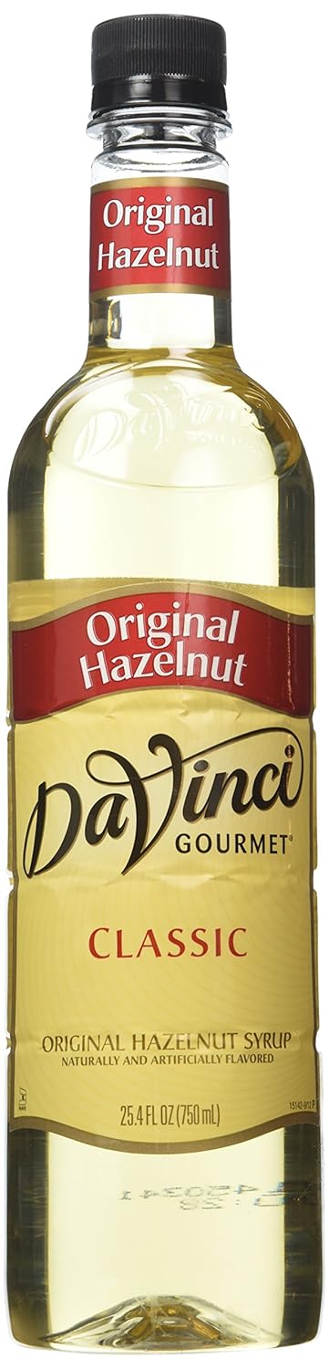 Davinci Gourmet Classic Original Hazelnut Syrup - 750 milliliter - Plastic Bottle