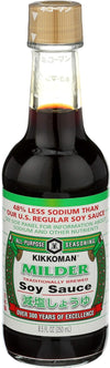 Kikkoman, Soy Sauce Milder, 8.5 Fl Oz