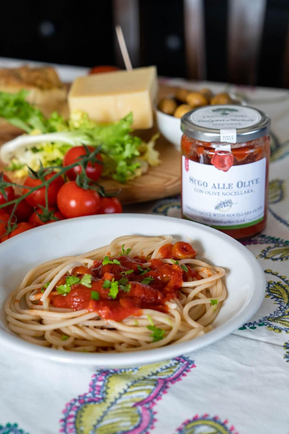 SEGRETI DI SICILIA Sauce Olive And Tomato, 290 GR