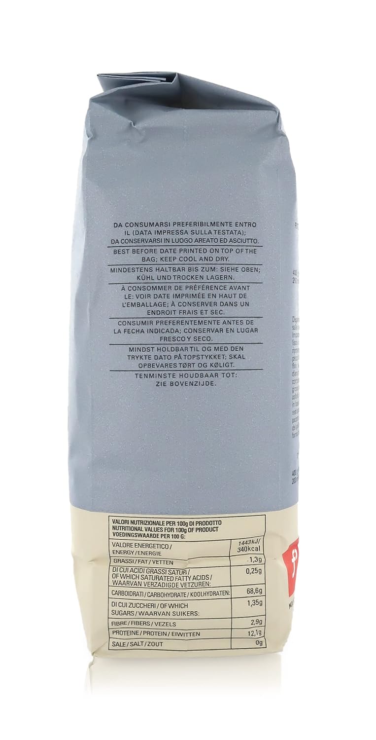 Molino Pasini Durum Semola Flour for Homemade Pasta, 1 Kg / 2.20 Lb